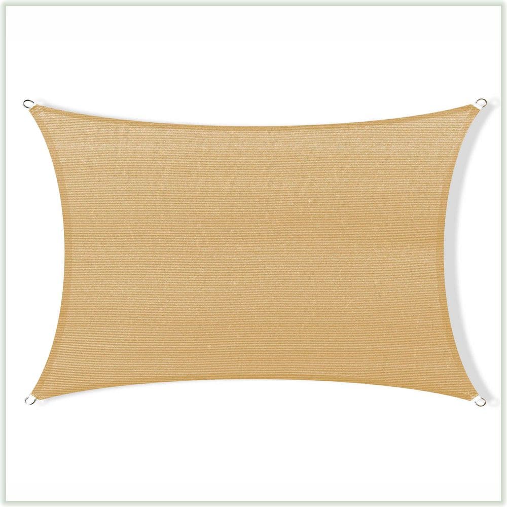 Sun Shade Sail Square 16 ft. x 16 ft. Sand with Winch Kit price history on PriceWatchPro