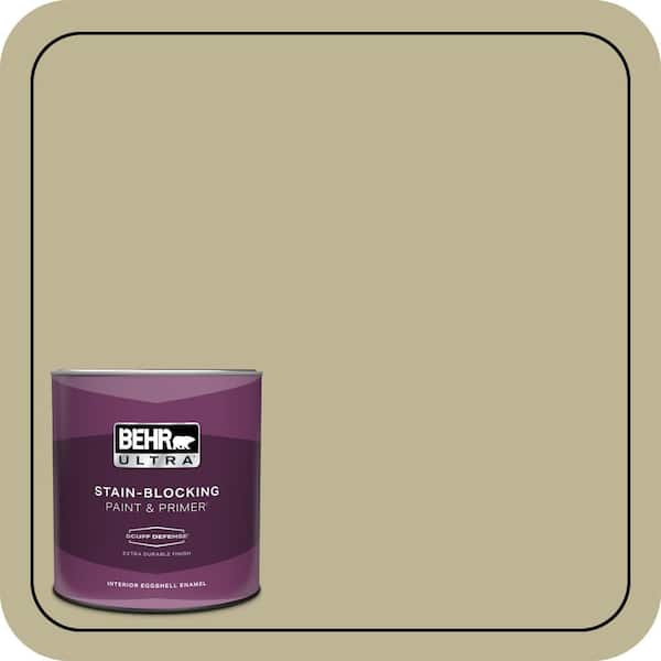 BEHR ULTRA 1 qt. #MQ6-30 Bamboo Shoot Extra Durable Eggshell Enamel Interior Paint & Primer