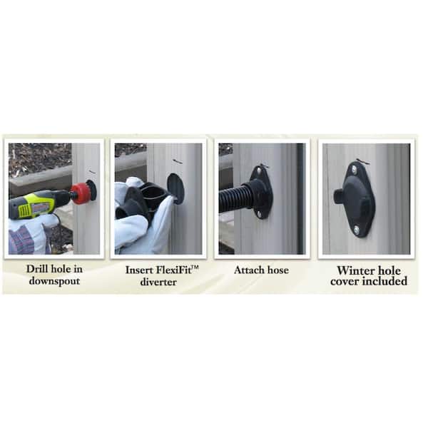 Fiskars Rain Barrel Diverter Kit