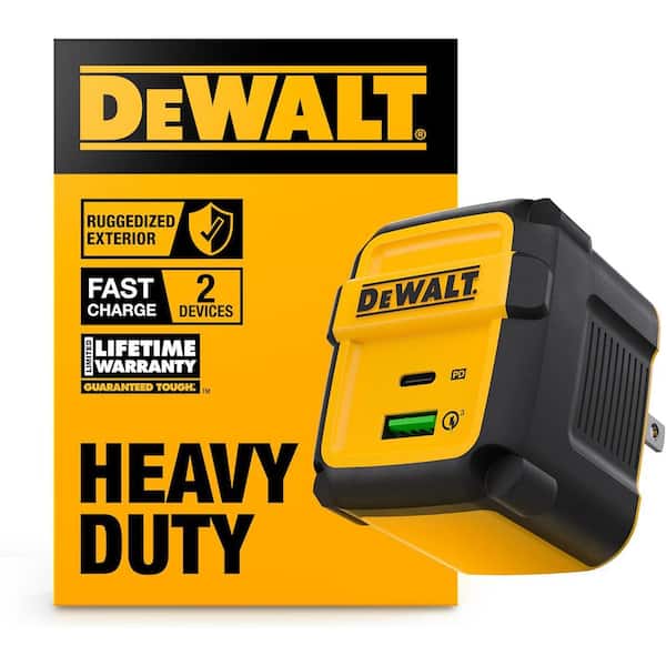 50-Watt 2-Port Worksite USB PD Charger