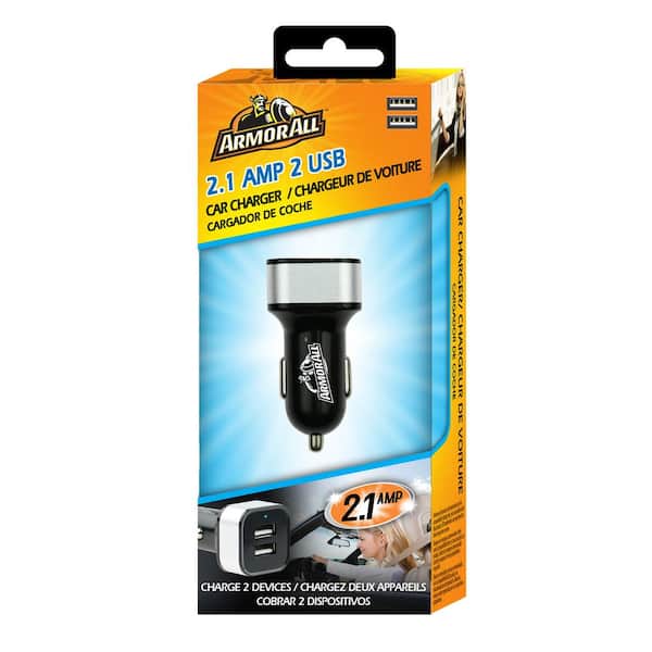 Armor All 2-Port USB 2.1 Amp Car Charger