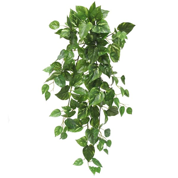 35 in. Artificial Philodendron Ivy Leaf Vine Hanging Plant Greenery Foliage Bush