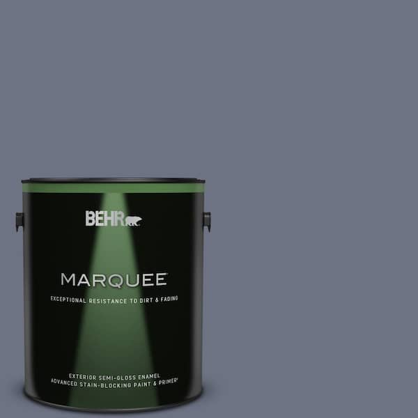 BEHR MARQUEE 1 gal. #MQ5-11 Encore Semi-Gloss Enamel Exterior Paint & Primer