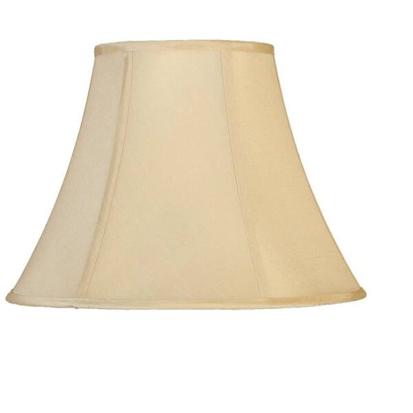 Mario Industries Beige Round Bell Single Replacement Lamp Shade