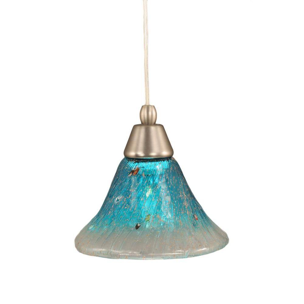 Filament Design Concord 1-Light Brushed Nickel Pendant CLI