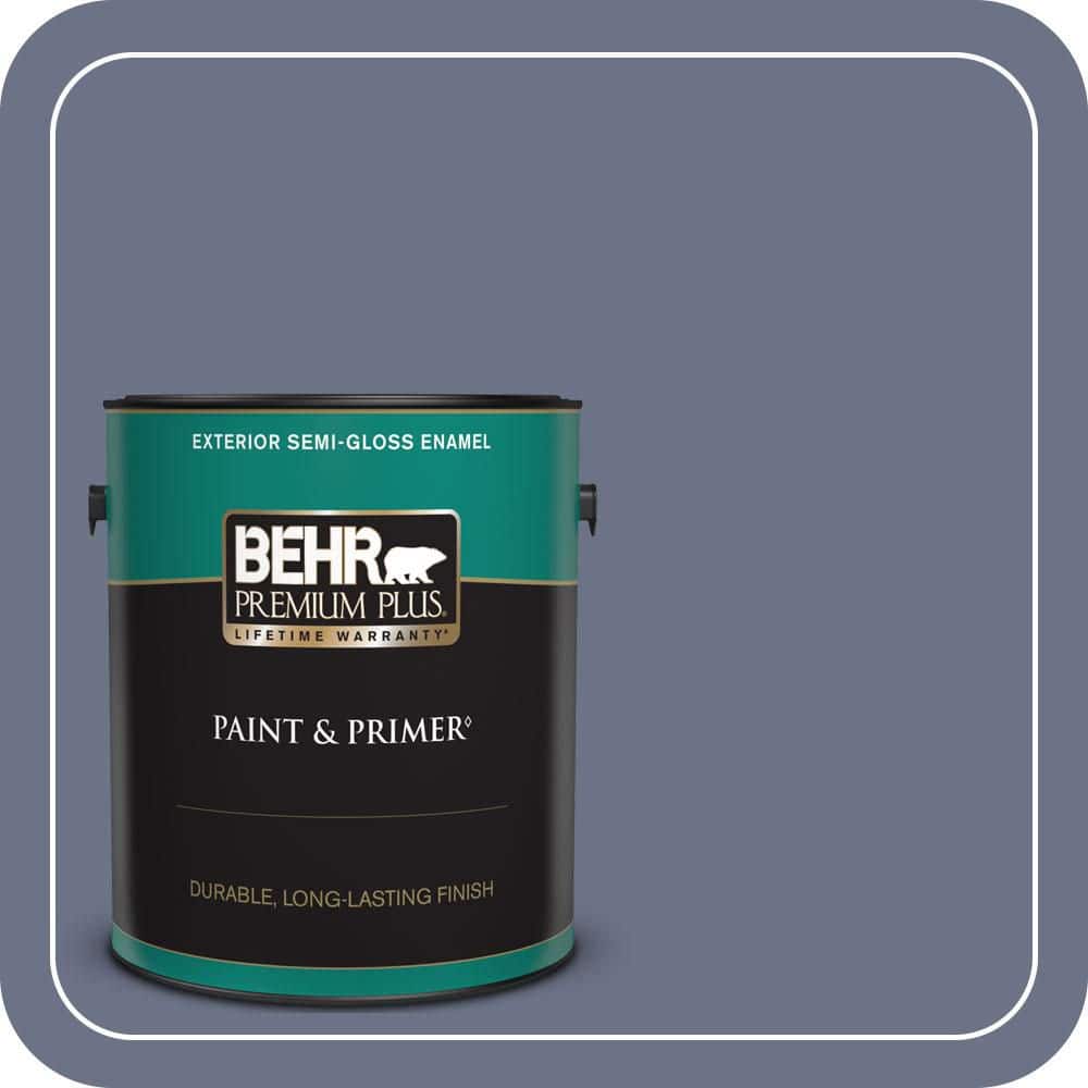 1 gal. #PPU16-17 Blue Aura Semi-Gloss Enamel Exterior Paint & Primer price history on PriceWatchPro