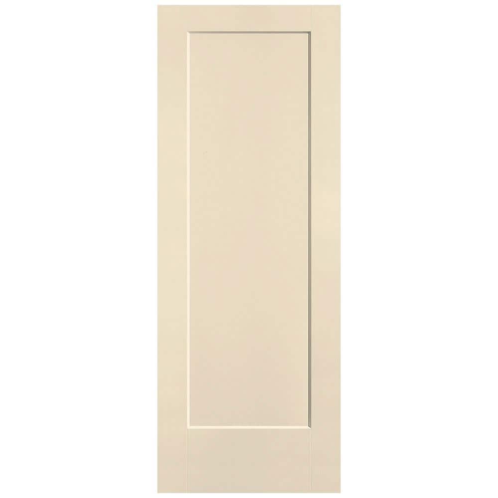 30 in. x 80 in. 1-Panel Lincoln Park Single Bore Hollow Core Golden Haystack Molded Composite Interior Door Slab