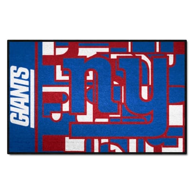 FANMATS Navy 3 ft. x 5 ft. New York Giants Vintage Area Rug 32642 - The  Home Depot