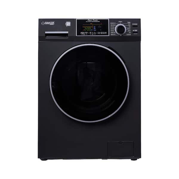 EQUATOR ADVANCED Appliances 1.9 cu. ft. All-In-One Convertible Washer Dryer Combo Sanitize Allergen Cycle 1400 RPM in Stormy Gray