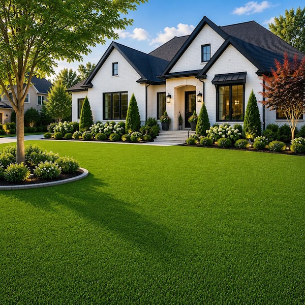 Emerald Green 15 ft. Wide x 40 mm Cut to Length Artificial Grass Turf