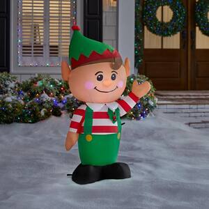 Elf - Outdoor Christmas Decorations - The Home Depot