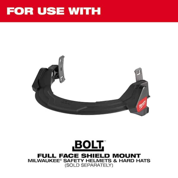 BOLT Full Face Metal Mesh Shield (Helmet and Hard Hat Mount) (10-Pack)