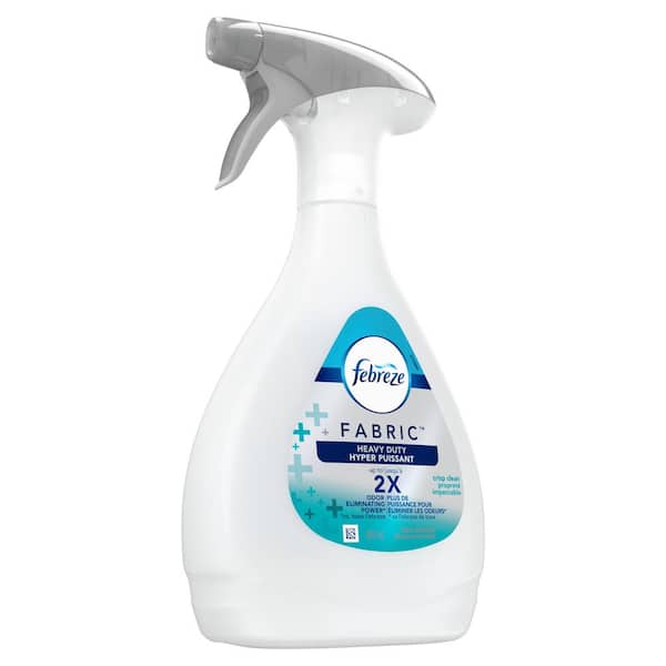 Febreze - 27 oz. Crisp Clean Heavy-Duty Odor Eliminating Fabric Freshener (4-Pack)