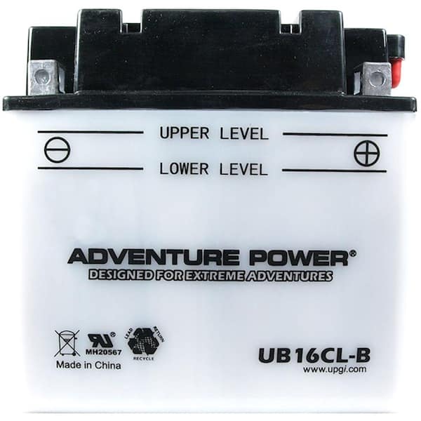 UPG Conventional Wet Pack 12-Volt 19 Ah Capacity D Terminal Battery