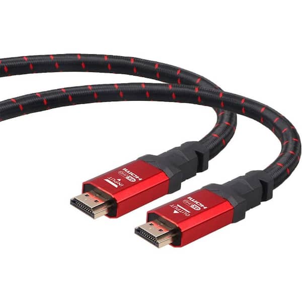 onn. 6ft HDMI Cables, 4k Ultra High Speed Braided Cord