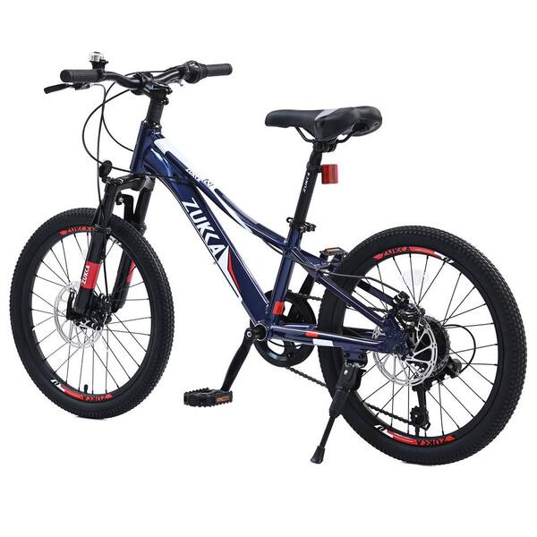 Zeus & Ruta 20 in. Shimano 7-Speed Mountain Bike for Girls and 