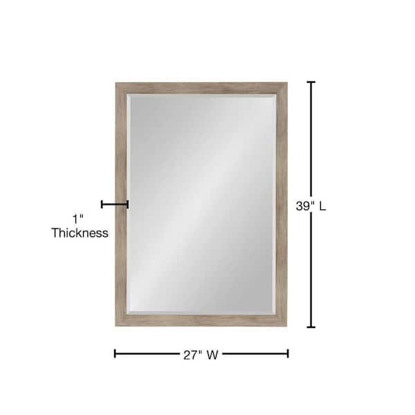 DesignOvation Beatrice 23.5 in. W x 35.5 in. H Framed Rectangular