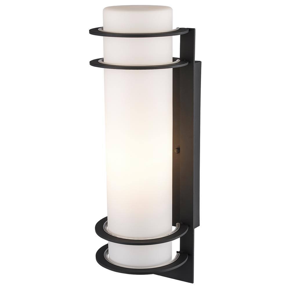 16.25" Black Bronze Dimmable Wall Sconce