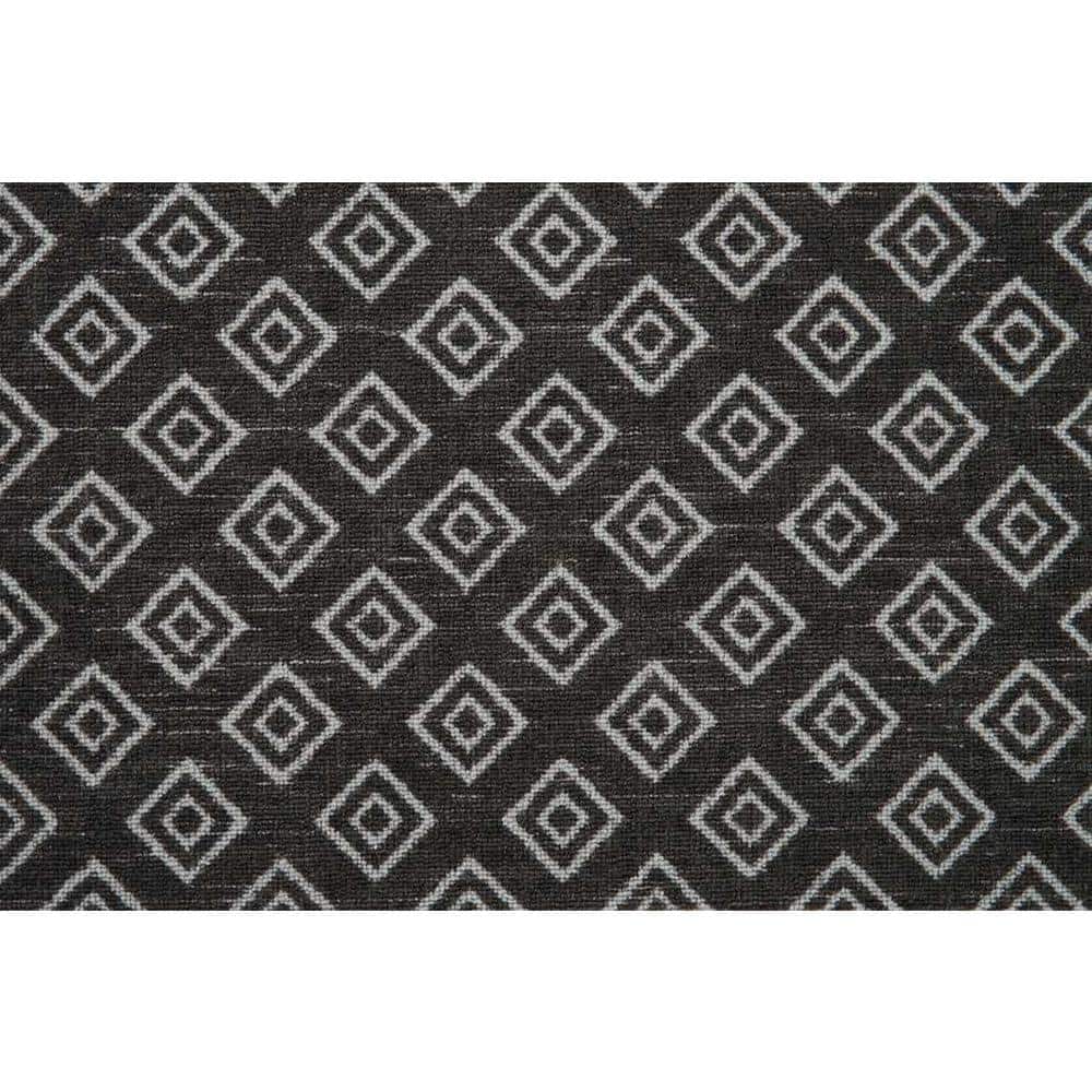 6 in. x 6 in. Pattern Carpet Sample - Diamond Park - Color Onyx price history on PriceWatchPro