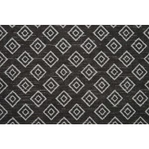 Diamond Park - Onyx - Brown 13.2 ft. 32.44 oz. Nylon Pattern Installed Carpet