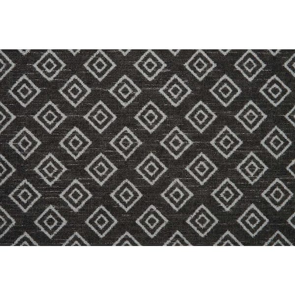 Natural Harmony Diamond Park Onyx Brown 13.2 ft. 32.44 oz. Nylon Pattern Installed Carpet