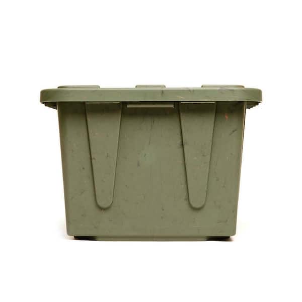 Homz Tough Durabilt Tote Box, 27-Gallon, Set of 2 - Wurth Organizing