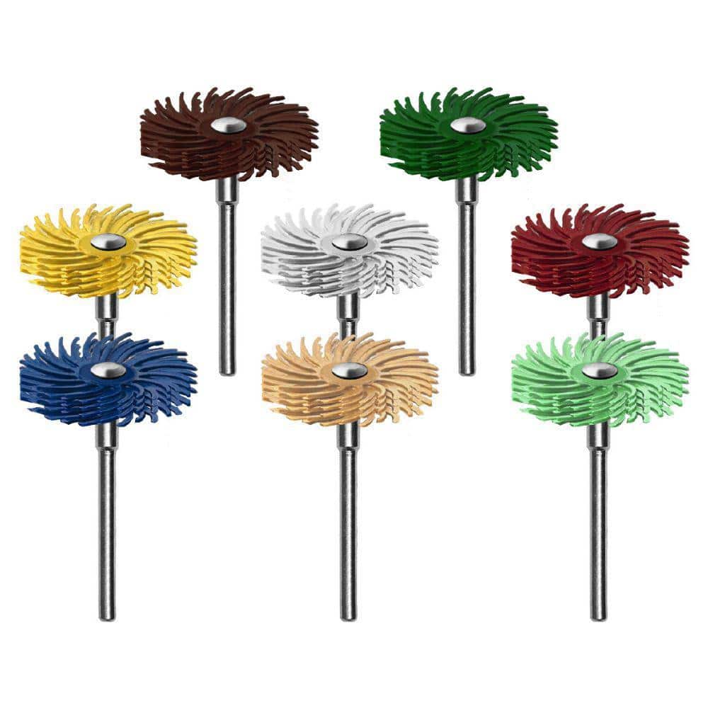Pqahffowr 50 PièCes SéRies 1 Pouce Radial Poils Disque Kit Kit Brosse Abrasive 3Mm Tige DéTail Polissage Roue pour Rotatif Outil Accessoires Pqahffowr 50 PièCes SéRies 1 Pouce Radial Poils Disque Kit Kit Brosse Abrasive 3Mm Tige DéTail Polissage Roue pour Rotatif Outil Accessoires
