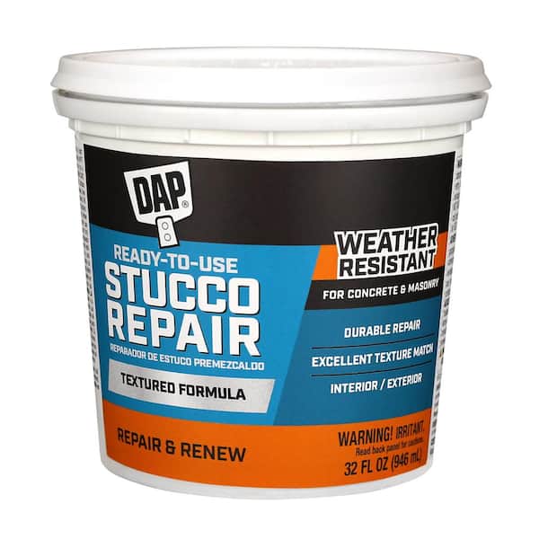 DAP All Purpose Stucco Patch White Quart