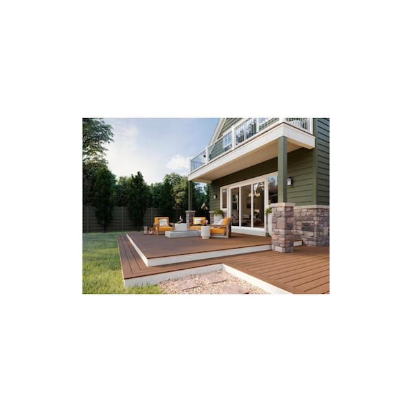 Trex Transcend Lineage 1 in. x 8 in. x 12 ft. Jasper Composite