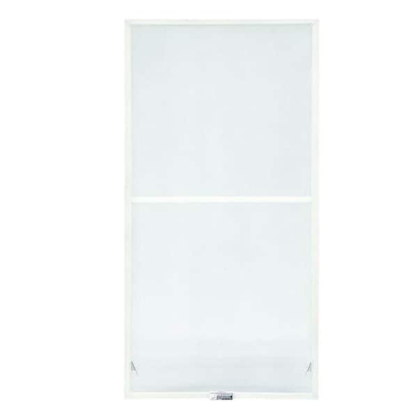 Andersen 35-7/8 in. x 46-27/32 in. 400 and 200 Series White Aluminum Double-Hung Window TruScene Insect Screen