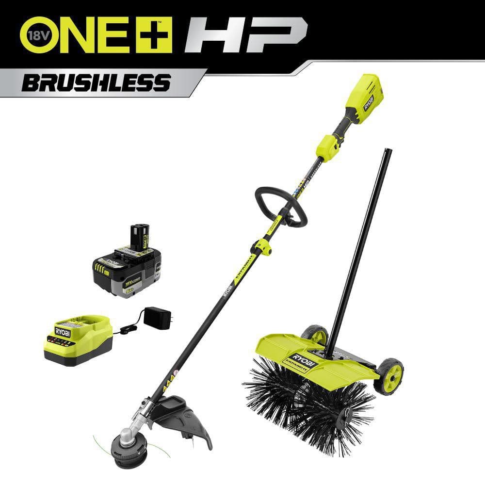 RYOBI ONE+ HP 18V Brushless 15 in. Attachment Capable String