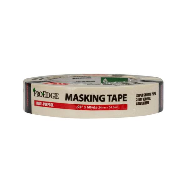 Unbranded 0.94 in. x 60 yds. Pro Edge General Purpose Masking Tape