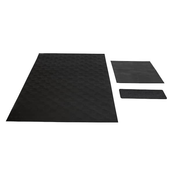 G-Floor Black New Pet Parent Kit Set of 3 Vinyl Floor Mats - Large