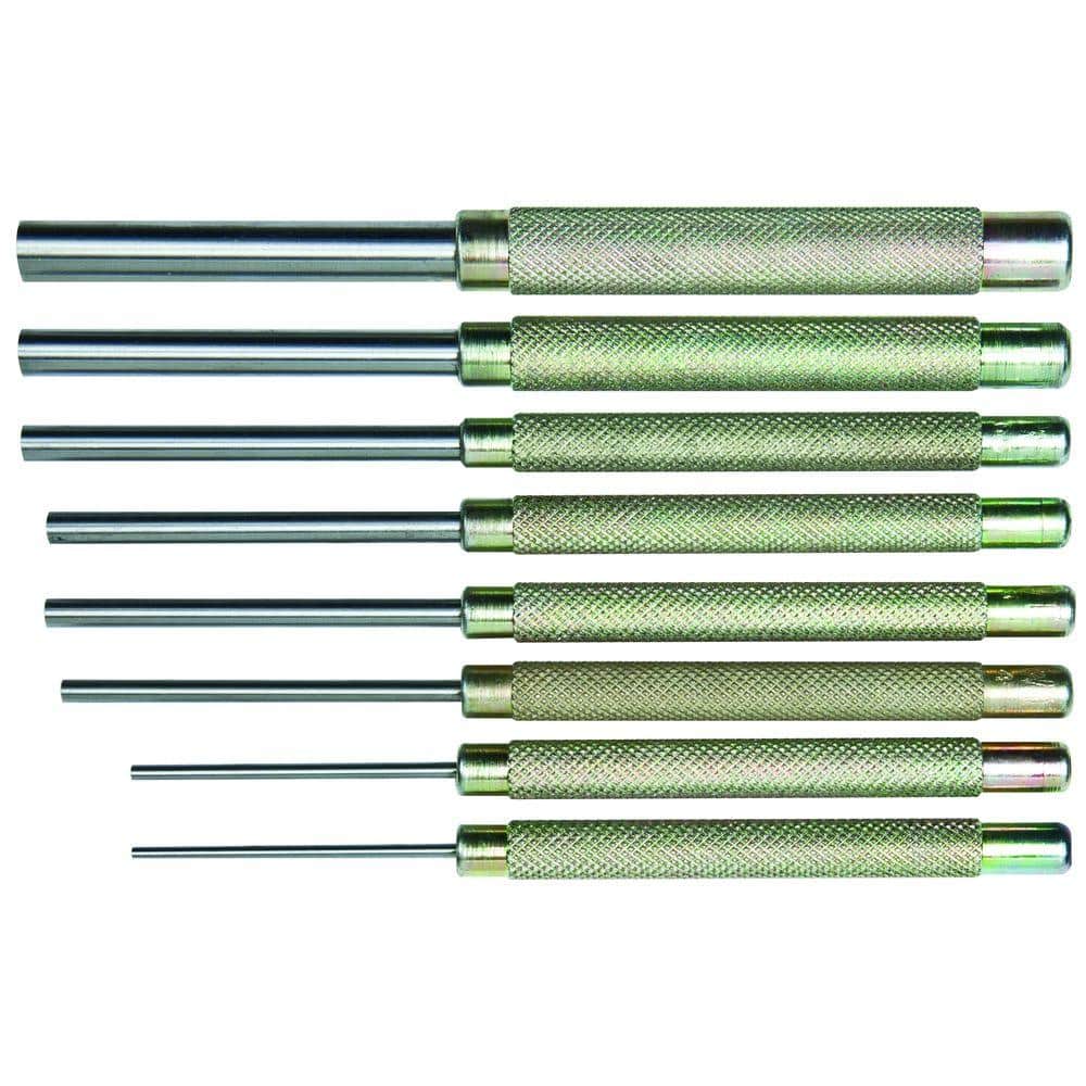 Klein Tools 4PPLSET8 Pin Punches - Long - 8-Piece Set