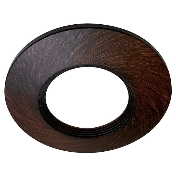 JBD 4 in. Round Baffle Designer Trim in Tuscan Bronze