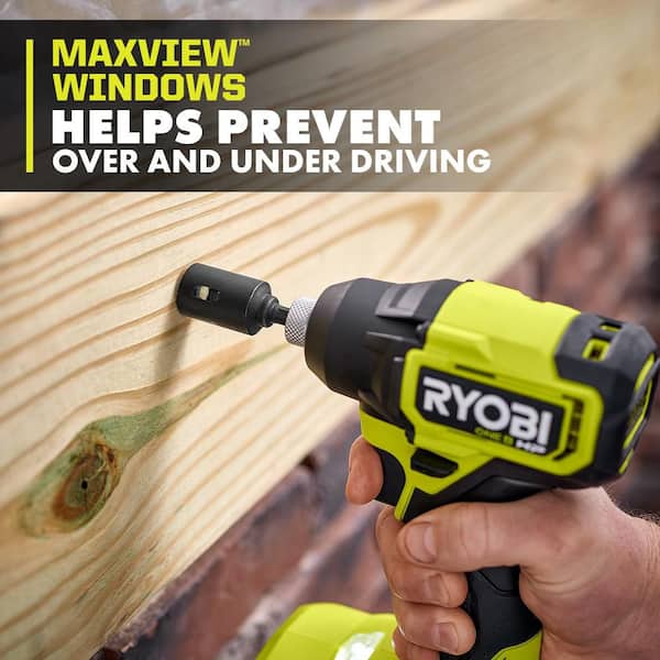 RYOBI MaxView Lag Driver Set (4-Piece) A96MV01 - The Home Depot