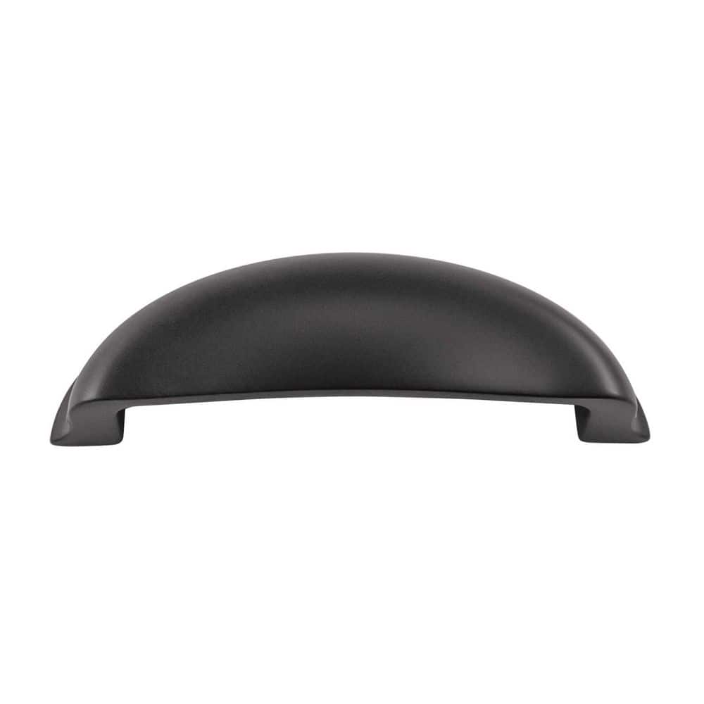Fuller Collection 3-3/4 in. (96mm) Center to Center Matte Black Cup Cabinet Pull price history on PriceWatchPro
