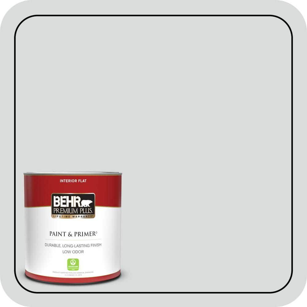 1 qt. #PPL-65 Silver Charm Flat Low Odor Interior Paint & Primer price history on PriceWatchPro