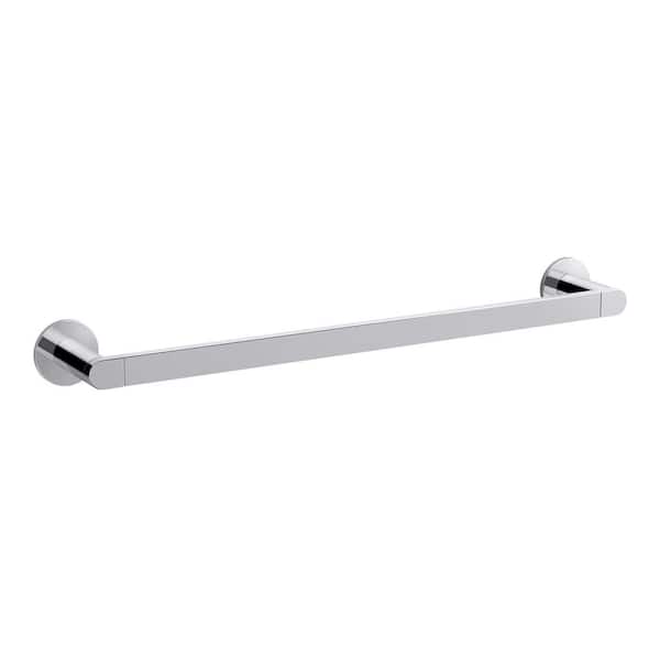 KOHLER Composed 18 in. Towel Bar in Polished Chrome