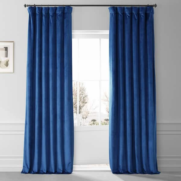 Exclusive Fabrics & Furnishings Signature Babylonian Blue Plush