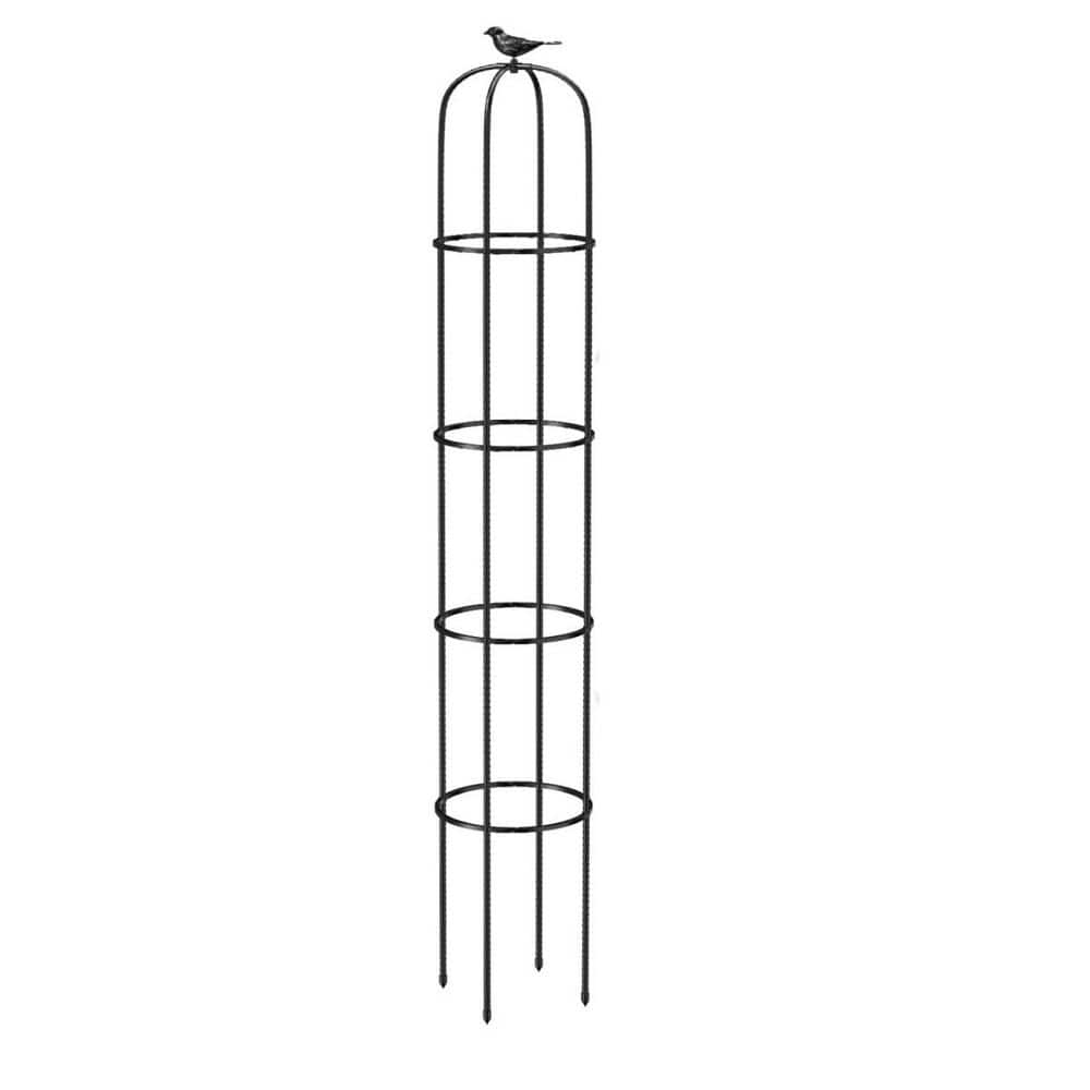73.6 in. Rustproof Metal Tower Obelisk Trellis for Climbing Plants price history on PriceWatchPro