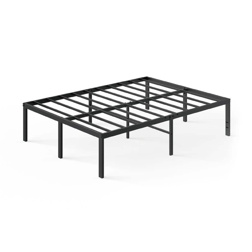 Zinus Yelena Black Metal Full Platform Bed Frame AZ-MPSC-18F - The Home ...