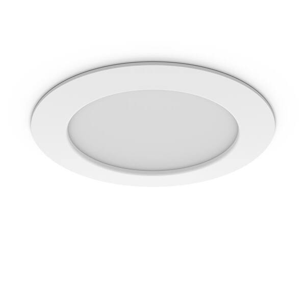 Philips Hue 5/6 in. Integrated LED White and Color Canless Ultra Thin Slim  Trim Recessed Light (1 Pack) 579573 - The Home Depot