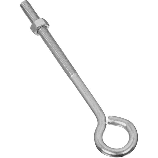 National Hardware 5/16 in. x 6 in. Zinc Plated Eye Bolt with Hex Nut