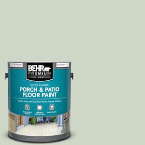 1 gal. #S390-2 Spring Valley Gloss Enamel Interior/Exterior Porch and Patio Floor Paint