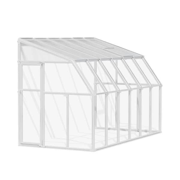CANOPIA by PALRAM Sun Room 8 ft. x 12 ft. White/Clear Patio Enclosure and Solarium