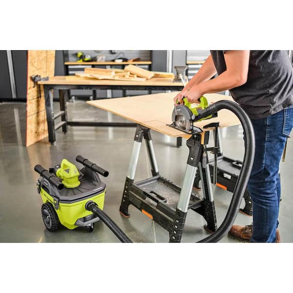 RYOBI - ONE+ 18V Cordless 5 1/2 in. Circular Saw with 2.0 Ah Lithium-Ion HIGH PERFORMANCE Battery