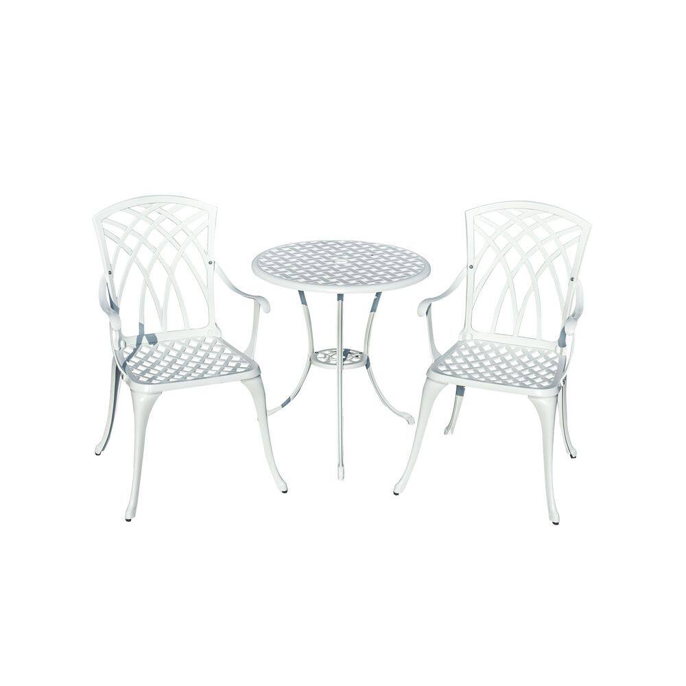 White Haven Retreat- All-Weather Cast Aluminium Bistro Set price history on PriceWatchPro
