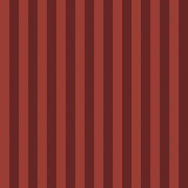 The Wallpaper Company 56 sq. ft. Red Slender Stripe Wallpaper