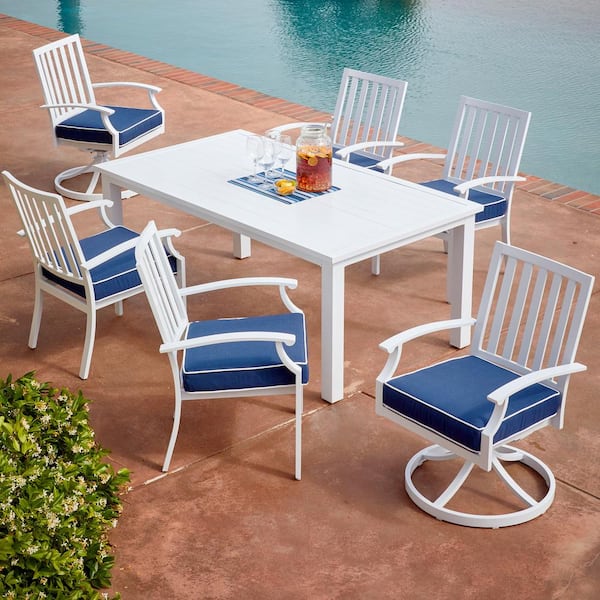 White Patio Chairs With Cushions Off 67, White Patio Chair Set